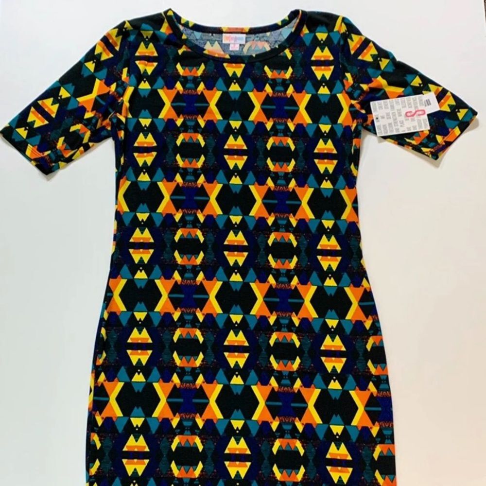 Lularoe Julia Dress Small S Black